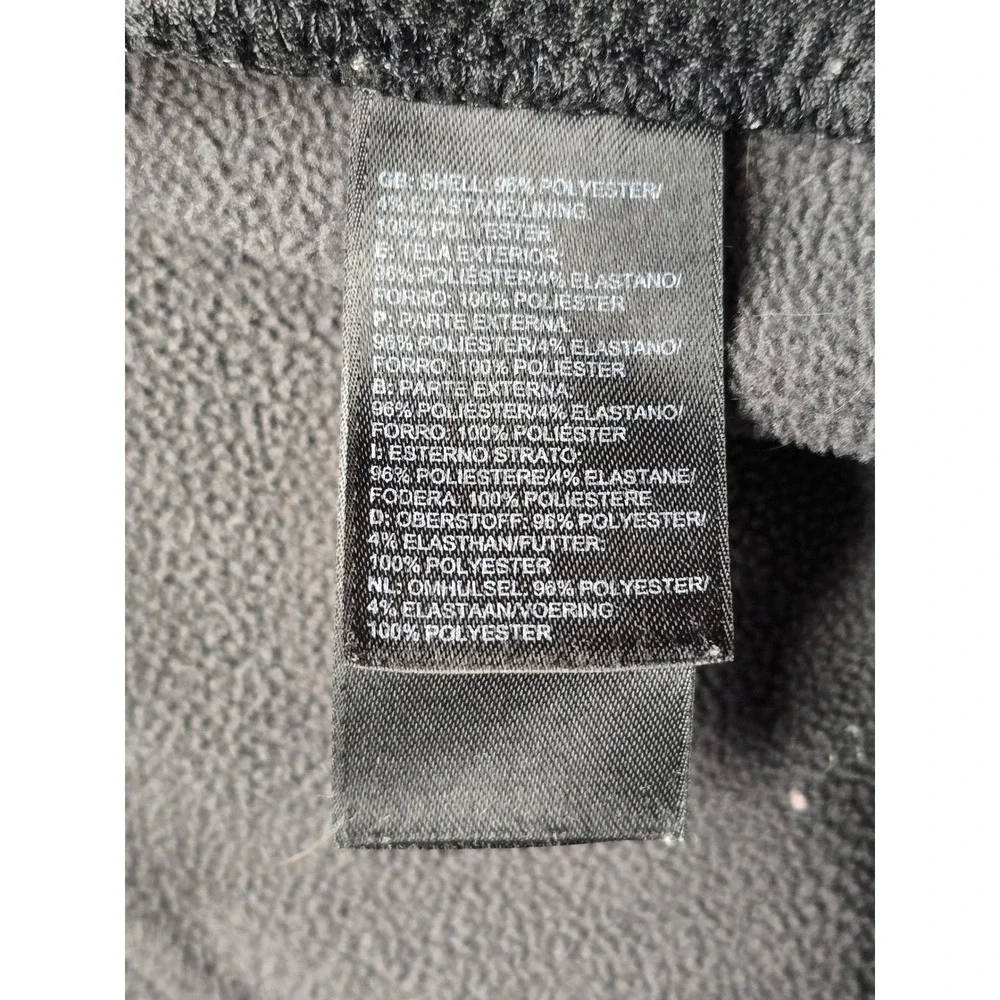 The North Face Apex Bionic Softshell Jacket Black Grey Mens XXL
